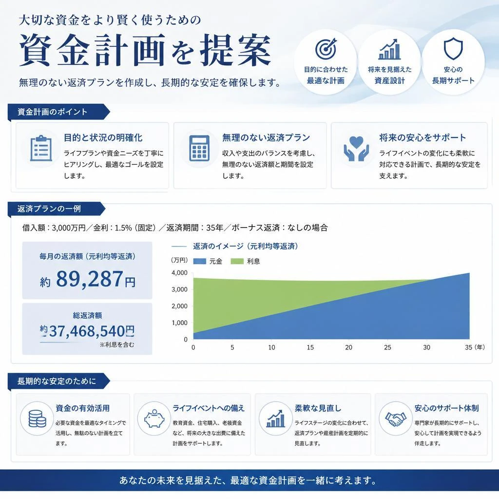 賢い資金プランの重要性