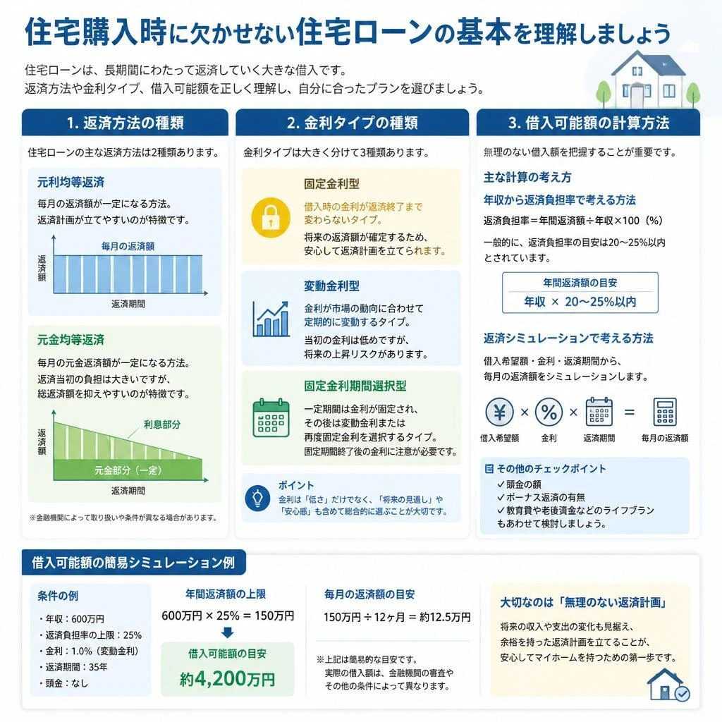 4. 住宅ローンの基礎知識