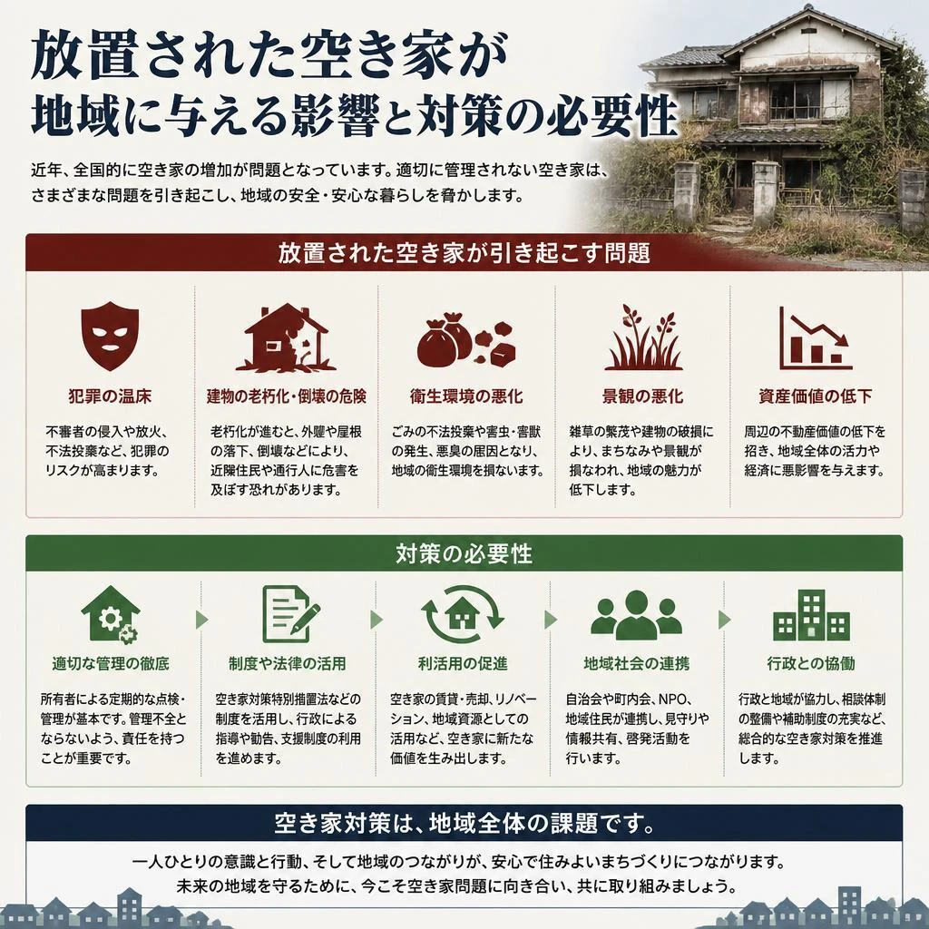 空き家対策の重要性
