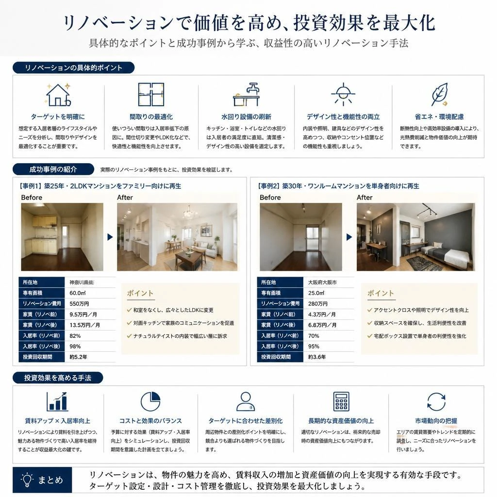 市場価値を担保するリノベーションのポイント