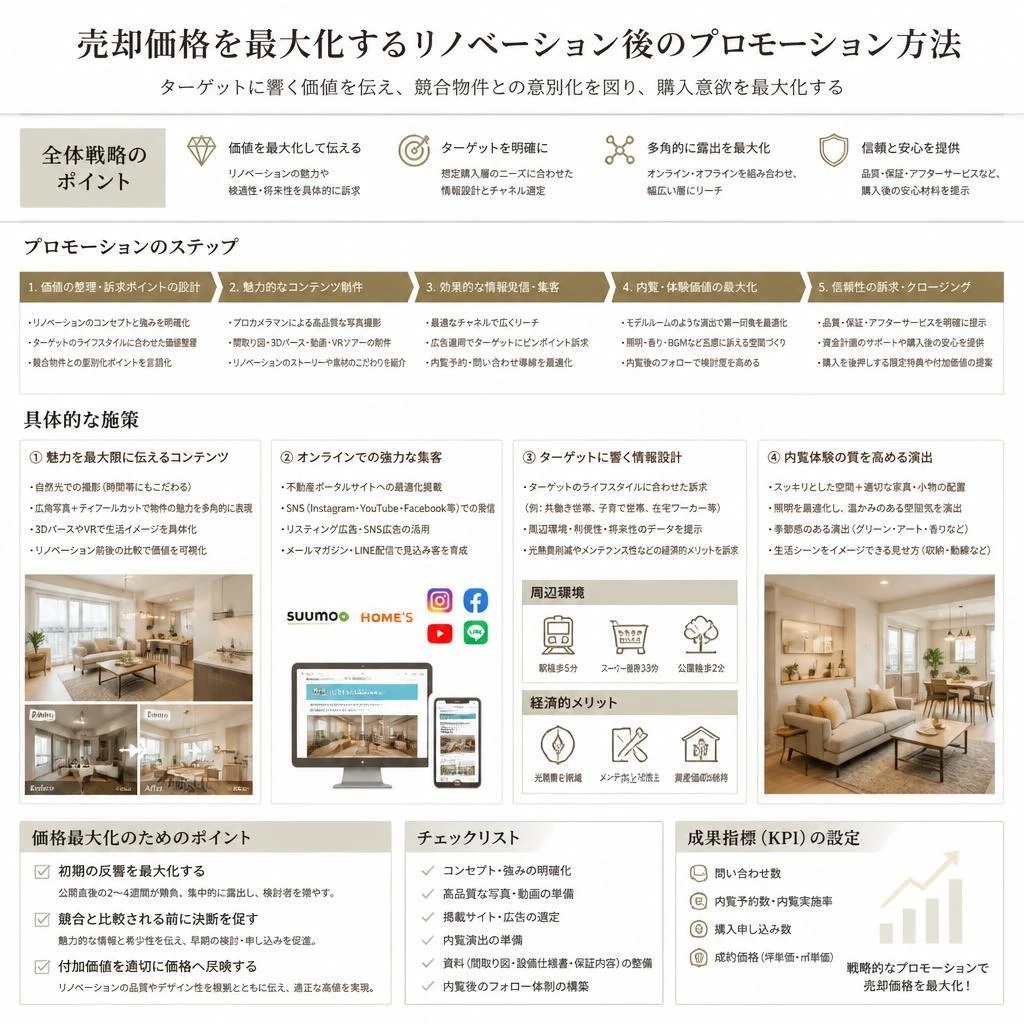 売却価格を引き上げるための戦略