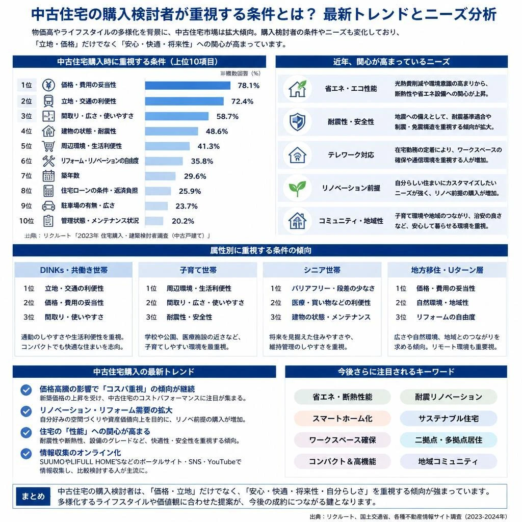 買い手が求める条件