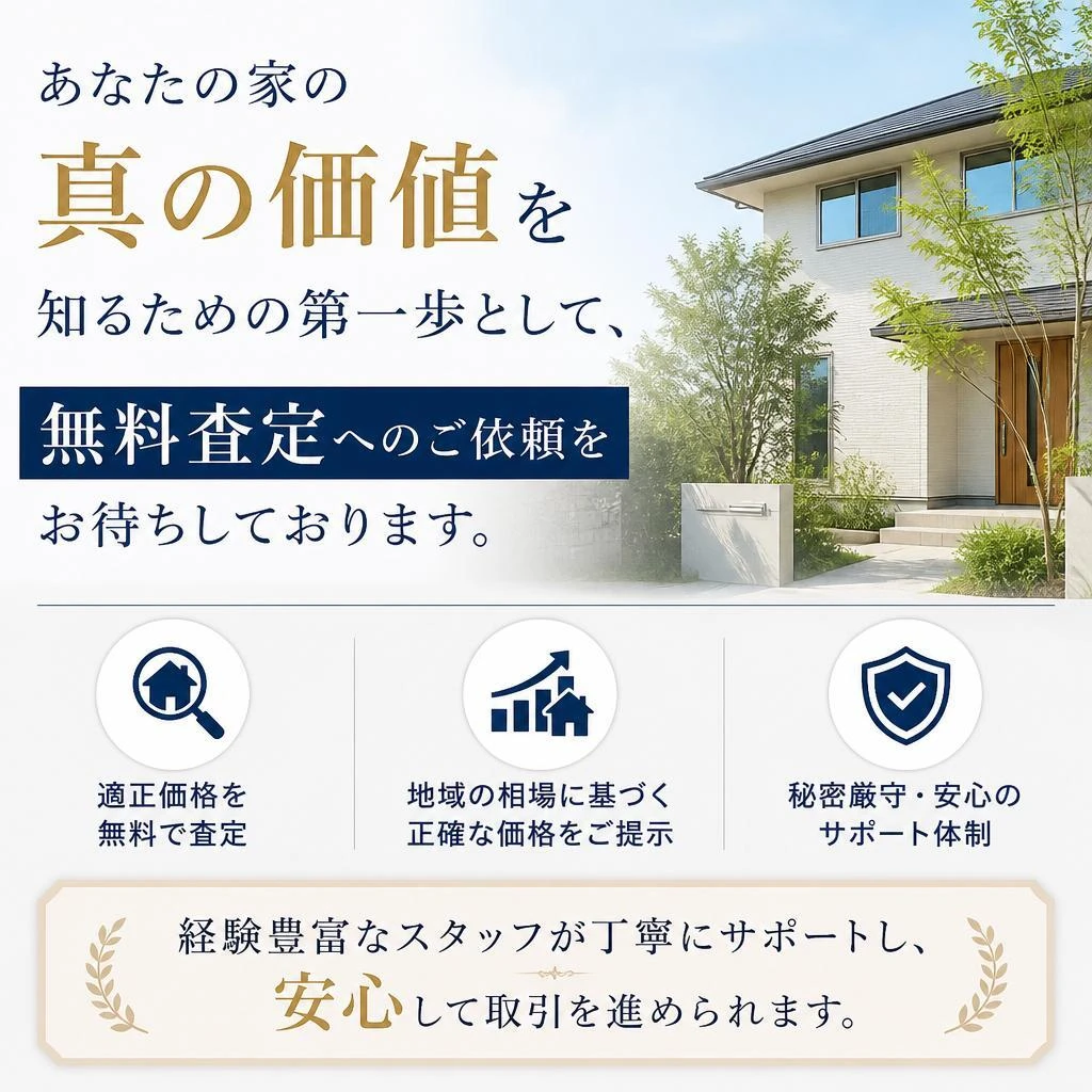 今すぐ無料査定を！ - 相談はお気軽に