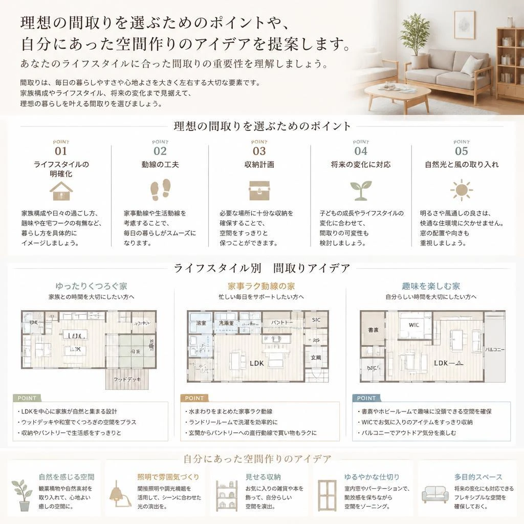あなたの理想の間取りは？