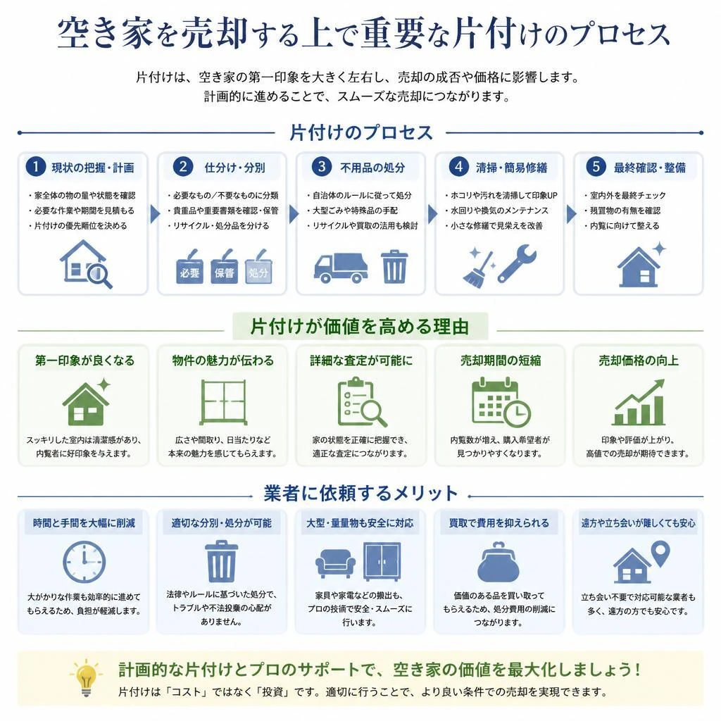 片付けの重要性
