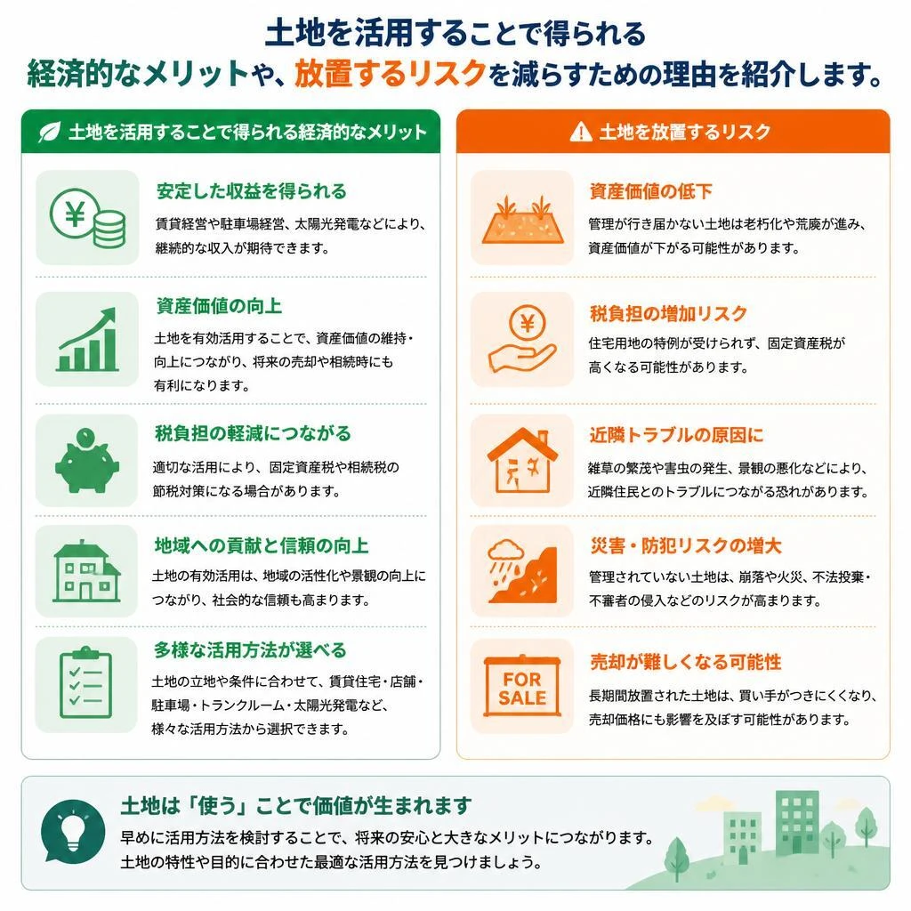 2. 土地活用の必要性