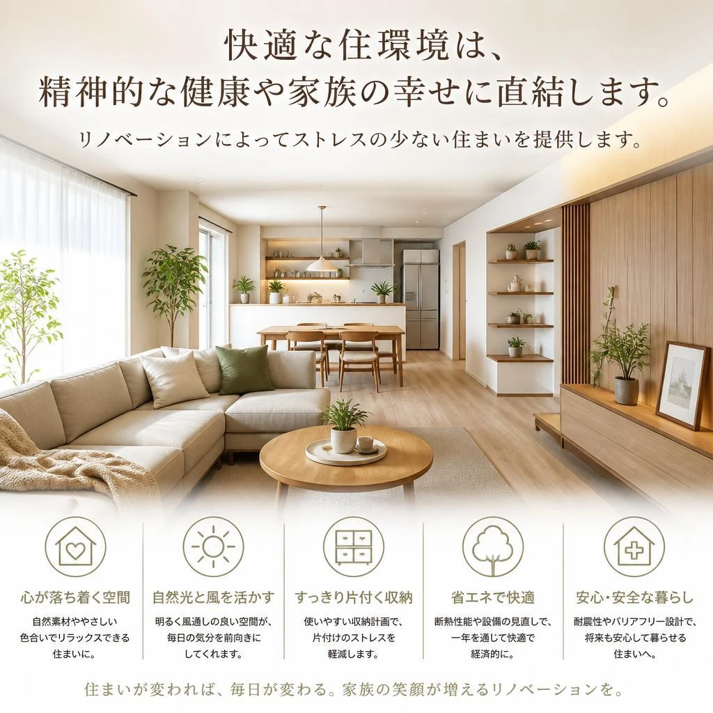 住環境の改善と健康