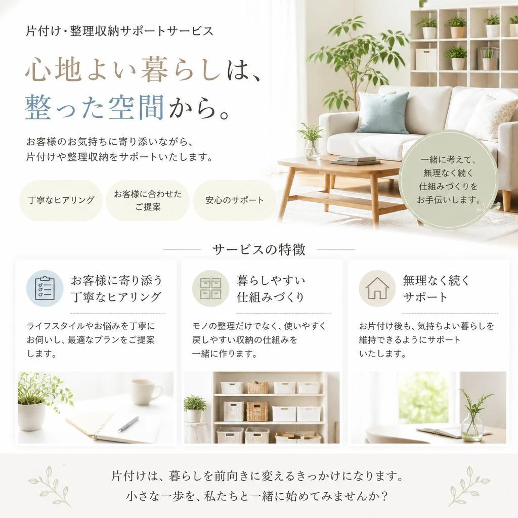 お気軽に相談を！