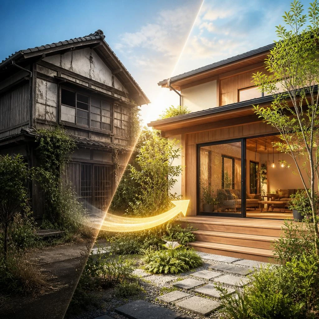 空き家を活用して新たな価値を創造しよう！