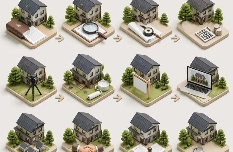 相続した戸建て住宅をスムーズに売却するための全ステップを解説します！