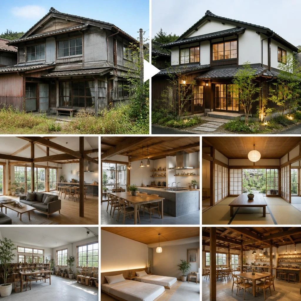空き家を宝の山に変える