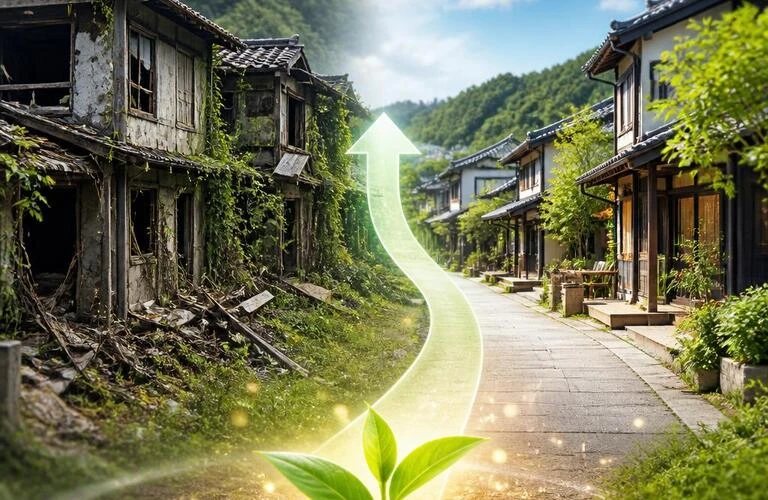 空き家対策で地域の価値を再生しませんか？