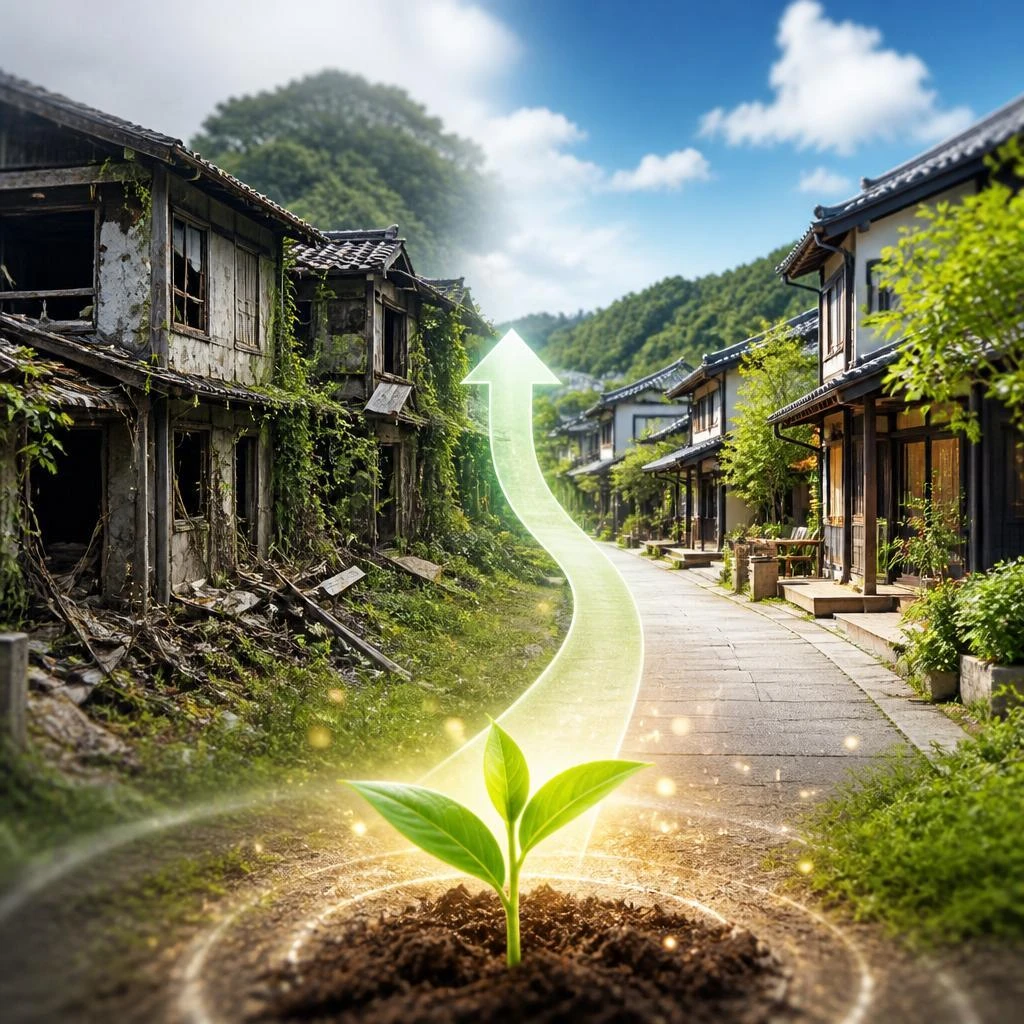 空き家対策で地域の価値を再生しませんか？