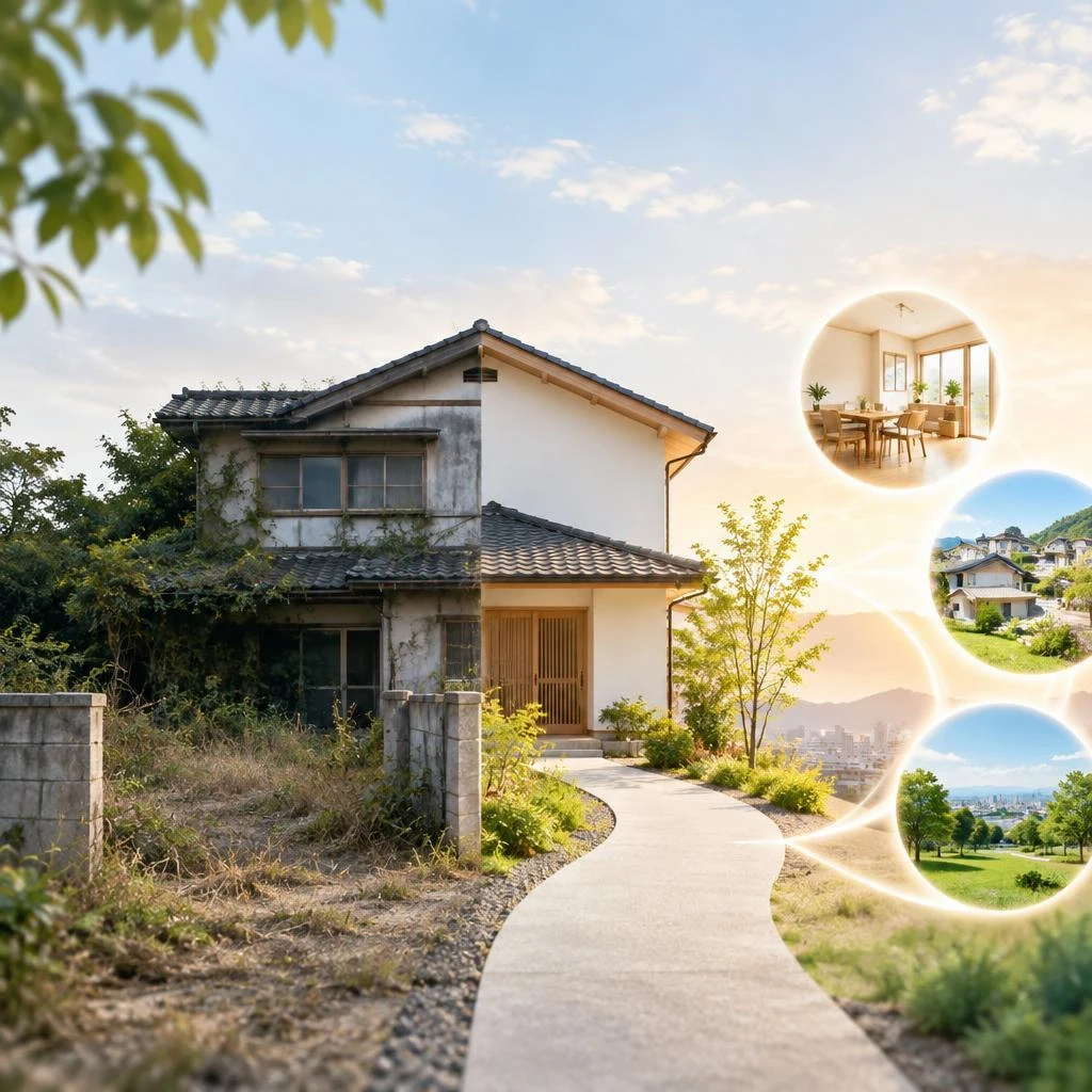 空き家を、負担のままにしない。売却も活用も、相続の次の一歩を一緒に。
