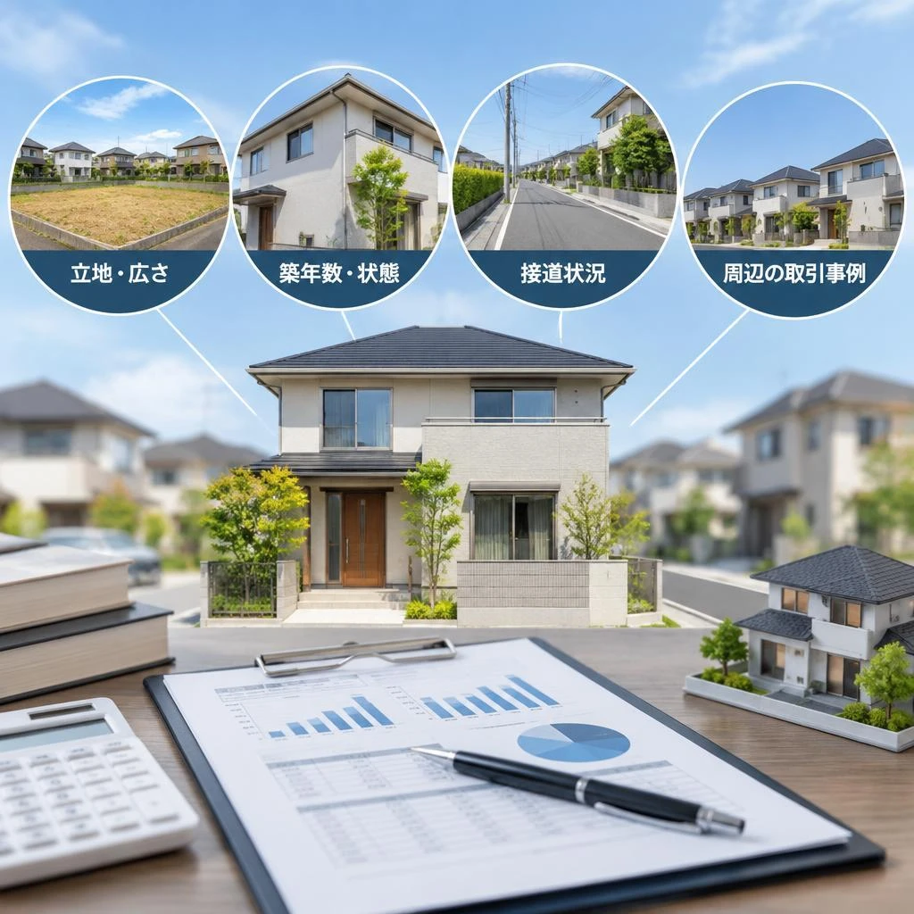 査定額はどう決まる？空き家の価格を左右するポイント