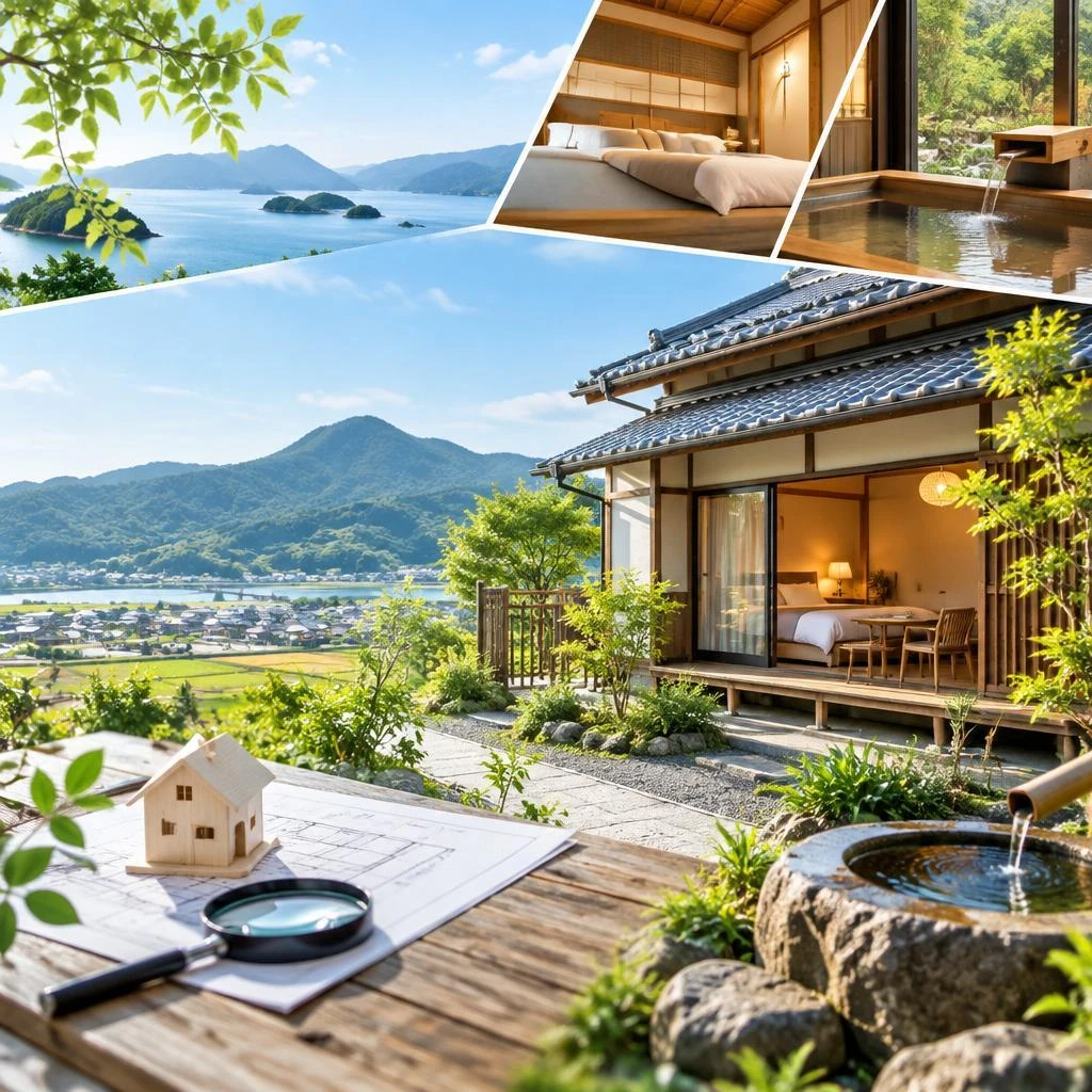空き家の可能性を、旅の価値へ。民泊運営に適した物件探しから市場査定・物件管理まで、綾川町の不動産パートナーが一貫してサポートします。